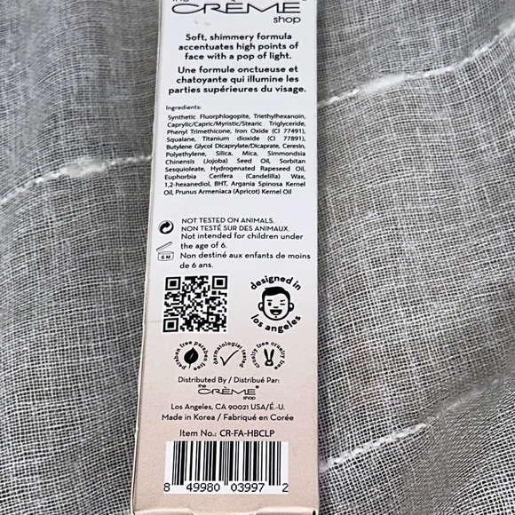 The Crème Shop The Brightest Crayon In The Box Glow Stick Lucky Penny Shade NWT - Picture 4 of 6